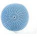 Pouf Poggiapiedi In Tessuto Azzurro 50 X 35 Cm Conrad - Foto miniatura 12