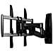 Braccio per TV a muro Full-Motion per TV da 32"" a 75"" Acciaio & Alluminio Articolabile per Schermo piatto - Foto miniatura 3