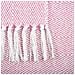 Coperta Rosa 130 X 160 Cm Tangeri - Foto miniatura 3