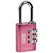 Lucchetto 30 Mm Rosa Serratura A Combinazione Numerica - Foto miniatura 1