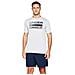 Ua Team Issue Wordmark Short Sleeve, Maglietta Uomo, Bianco (bianco / nero 100), M - Foto miniatura 1