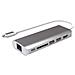 Ml309880 - Mini Dock Usb-c Power Delivery - 6 In 1 - Lettore Di Schede Usb 3.0 Hub Hdmi - Sideral Grey - Foto miniatura 1