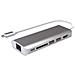 Ml309880 - Mini Dock Usb-c Power Delivery - 6 In 1 - Lettore Di Schede Usb 3.0 Hub Hdmi - Sideral Grey - Foto miniatura 2