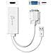 JDA214 VGA, USB A HDMI Bianco cavo di interfaccia e adattatore - Foto miniatura 3