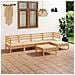 Set Divani Da Giardino 6 Pz In Legno Massello Di Pino - Foto miniatura 1