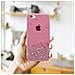 Custodia Compatibile Con Apple Iphone 6 / 6s In Rosa Con Glitter - Coperchio Protettivo In Silicone Tpu Flessibile Con Glitter Scintillanti - Foto miniatura 7