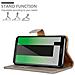 Custodia Compatibile Con Huawei Mate 10 Lite In Marrone Cappuccino - Coperchio Protettiva Con Chiusura Magnetica, Funzione Stand E Tasca Per Le Carte - Foto miniatura 3
