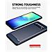 Custodia Compatibile Con Samsung Galaxy S10 In Brushed Blu - Coperchio Protettivo In Silicone Tpu Flessibile In Look Acciaio Inossidabile-fibra Di Carbonio - Foto miniatura 4