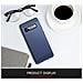 Custodia Compatibile Con Samsung Galaxy S10 In Brushed Blu - Coperchio Protettivo In Silicone Tpu Flessibile In Look Acciaio Inossidabile-fibra Di Carbonio - Foto miniatura 7