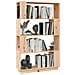 Libreria / divisorio 80x25x132 Cm In Legno Massello Di Pino - Foto miniatura 5