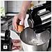 Sm3 Mixer Con Ciotola 4 L 300 W - Robot Da Cucina 2 In 1 - Frusta 5 Velocità Funzione Turbo - Impastatrice Elettrica Con 2 Fruste / 2 Ganci / 1 Frusta Da Cucina - Foto miniatura 4