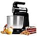 Sm3 Mixer Con Ciotola 4 L 300 W - Robot Da Cucina 2 In 1 - Frusta 5 Velocità Funzione Turbo - Impastatrice Elettrica Con 2 Fruste / 2 Ganci / 1 Frusta Da Cucina - Foto miniatura 1