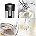 Sm3 Mixer Con Ciotola 4 L 300 W - Robot Da Cucina 2 In 1 - Frusta 5 Velocità Funzione Turbo - Impastatrice Elettrica Con 2 Fruste / 2 Ganci / 1 Frusta Da Cucina - Foto miniatura 6