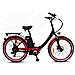 Cuore - Nero - 250w / 20ah - Bicicletta Elettrica Urbana Pieghevole - City E-bike - Foto miniatura 1