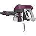 HF1 Scopa Ricaricabile senza 2 in 1 Sacco Potenza 170 W Colore Argento Rosso - Foto miniatura 5
