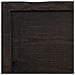 Piano Tavolo Marrone Scuro 200x40x (2-4) cm Rovere Non Trattato - Foto miniatura 3
