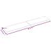Piano Tavolo Marrone Scuro 200x40x (2-4) cm Rovere Non Trattato - Foto miniatura 6