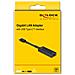 DeLOCK Adattatore USB Type-C da Gigabit LAN slim, RJ-45, USB C, 0,09 m, Nero - Foto miniatura 2