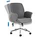 Sedia Da Ufficio Ravishing Grigio - Foto miniatura 8