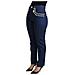 Jeans Skinny Decorati In Cotone Elasticizzato Blu - It38-xs - Foto miniatura 2