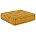 Pouf Modulare Giallo 70x70x54 in Tessuto - Foto miniatura 10