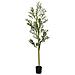 Albero Ulivo Artificiale 800 Foglie 200 cm Verde - Foto miniatura 1