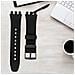Cinturino Di Ricambio Premium In Silicone Per Orologio Swatch Black 16 Mm - Foto miniatura 4