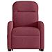 Poltrona Alzapersona Reclinabile Rosso Vino in Tessuto - Foto miniatura 5