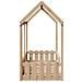 Giroletto Casetta per Bambini 70x140 cm Legno Massello di Pino - Foto miniatura 5