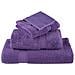 Asciugamani Premium SOLUND 4 pz Viola 30x30 cm 600 g/m² - Foto miniatura 4