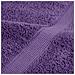Asciugamani Premium SOLUND 4 pz Viola 30x30 cm 600 g/m² - Foto miniatura 7