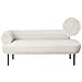 Chaise Longue Versione Sinistra Mirmande Bouclé Bianco Sporco - Foto miniatura 2
