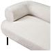 Chaise Longue Versione Sinistra Mirmande Bouclé Bianco Sporco - Foto miniatura 6