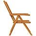 Poltrona Reclinabile 4 pcs Marrone 57 x 71 x 90cm legno - Foto miniatura 6