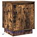 Armadio da Notte con Rovere fumo 39 x 34.5 x 50 cm - Foto miniatura 1