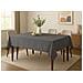 Tovaglia Cucina Soggiorno Antimacchia Idrorepellente Linen Rotonda 160cm Stone - Foto miniatura 5