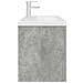 Mobile da Bagno con Lavabo Integrato e Rubinetto Grigio Cemento - Foto miniatura 7