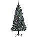 Albero di Natale artificiale pre-illuminato con set di palline - Foto miniatura 3
