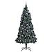 Albero di Natale artificiale pre-illuminato con set di palline - Foto miniatura 4