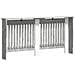 Copertura per radiatori Grigio cemento 172 x 19 x 81,5 cm - Foto miniatura 6