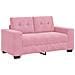 Set di divani 3 pz Rosa Velluto - Foto miniatura 5