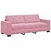 Set di divani 3 pz Rosa Velluto - Foto miniatura 6