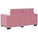 Set di divani 3 pz Rosa Velluto - Foto miniatura 8