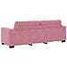 Set di divani 3 pz Rosa Velluto - Foto miniatura 9