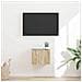 Mobile TV da parete Sonoma 60 x 31 x 29.5 cm Legno multistrato - Foto miniatura 2
