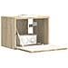Mobile TV da parete Sonoma 60 x 31 x 29.5 cm Legno multistrato - Foto miniatura 3