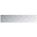 Dischi Quadrati 4 pcs Argento 100 x 20 cm Alluminio - Foto miniatura 5