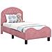 Struttura letto per bambini con testata Rosa 70 x 140 cm - Foto miniatura 1