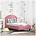Struttura letto per bambini con testata Rosa 70 x 140 cm - Foto miniatura 2