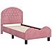 Struttura letto per bambini con testata Rosa 70 x 140 cm - Foto miniatura 4